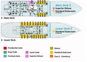 Plan bateau Aranui 5